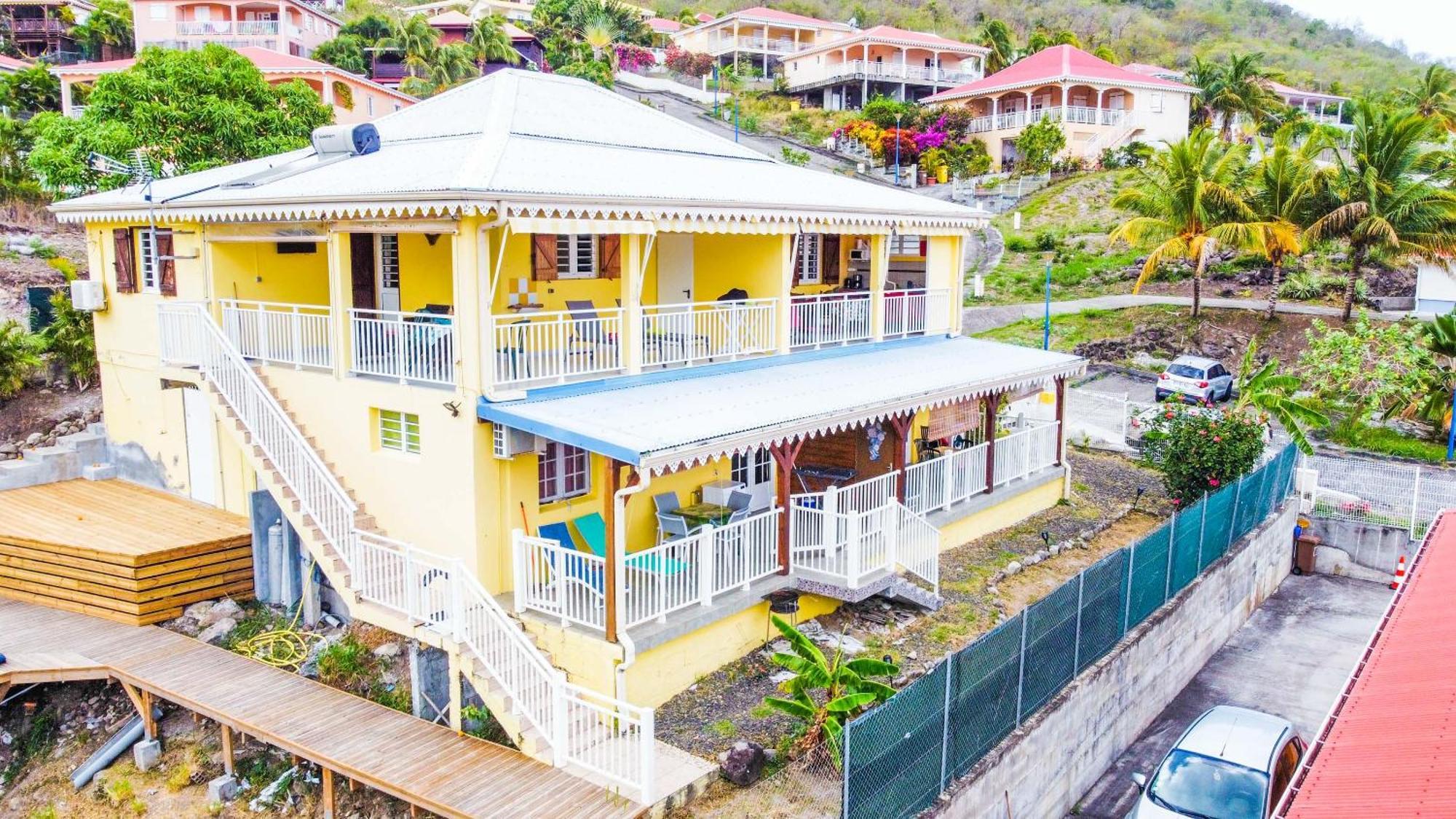 Ocean Bleu 972 Orange N 2 Apartment Les Anses-d'Arlets Ngoại thất bức ảnh